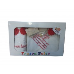 Trusou botez fetite  - set personalizat biserica TB30ALINUTA