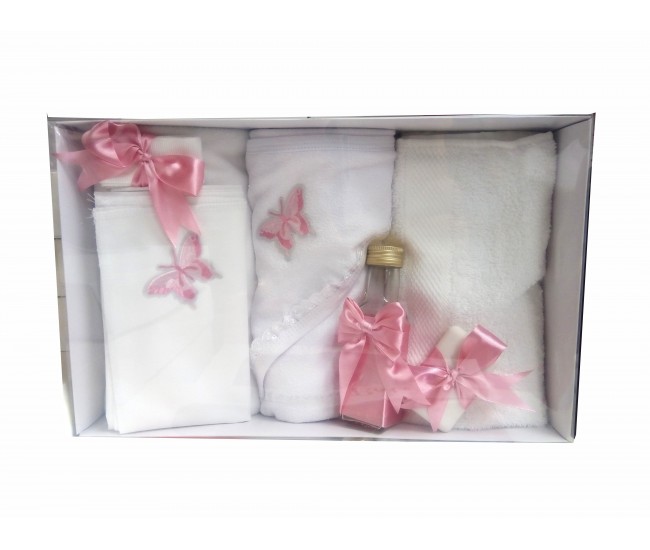 Trusou botez fetite cu fluturasi -set personalizat biserica BVSF Trusou botez fetite cu fluturasi -set personalizat biserica BVSF