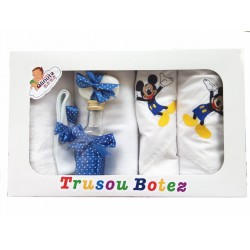 Trusou botez baieti cu Mikey  - set personalizat biserica TB31ALINUTA