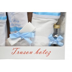Trusou pentru botez baieti - set complet pentru biserica TB357A