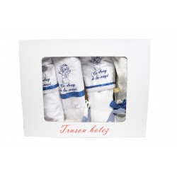 Trusou pentru botez baieti - set complet pentru biserica TB357E