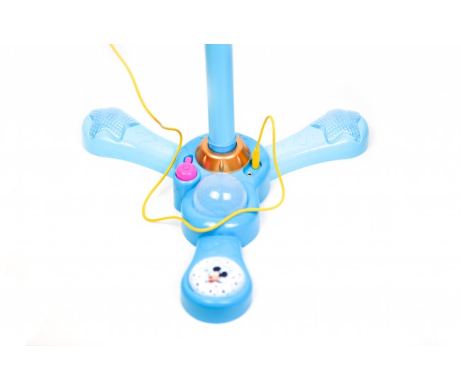 Microfon de jucarie Mickey Mouse pentru copii, conectare cu sunete si lumini - MM8824 Microfon de jucarie Mickey Mouse pentru copii, conectare cu sunete si lumini - MM8824