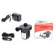 Pompa electrica umflat si dezumflat saltele, piscine, colace, 12V / 220V - HT202 Pompa electrica umflat si dezumflat saltele, piscine, colace, 12V / 220V - HT202