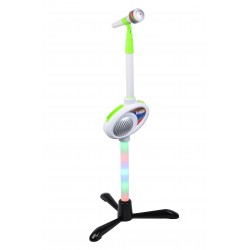 Microfon de jucarie pentru copii, cu amplificator voce si lumini - 6262