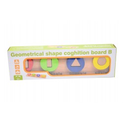 Sortator din lemn,  Jucarie educativa pentru copii cu forme geometrice - 22261472C Sortator din lemn,  Jucarie educativa pentru copii cu forme geometrice - 22261472C