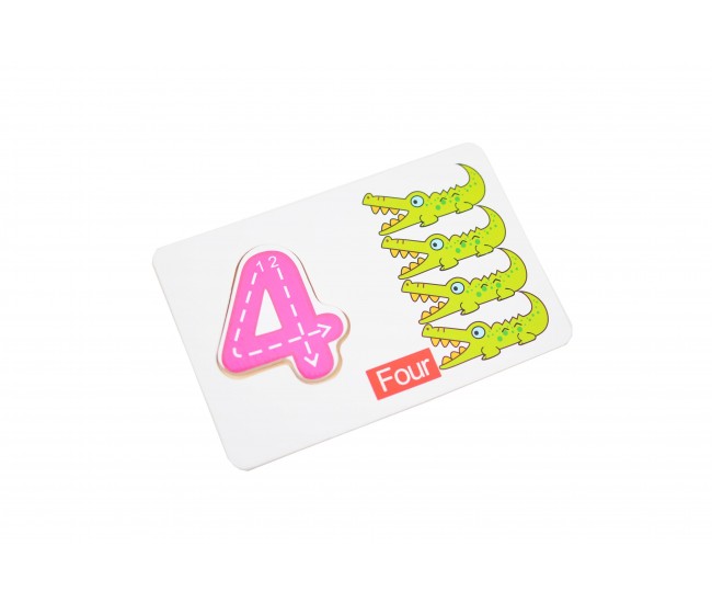 Sortator din lemn tip puzzle cu cifre, joc de educativ pentru copii - 22200016 Sortator din lemn tip puzzle cu cifre, joc de educativ pentru copii - 22200016