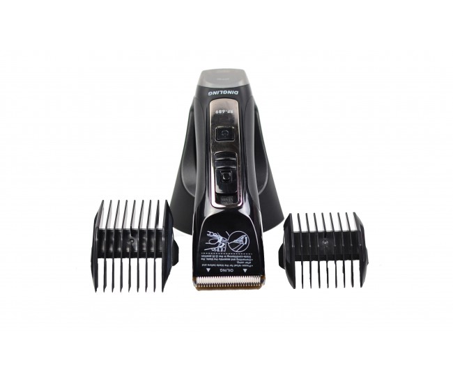 Masina de tuns profesionala cu stand de incarcare DINGLING - Lama cu invelis din titan si cutit ceramic RF689 Masina de tuns profesionala cu stand de incarcare DINGLING - Lama cu invelis din titan si cutit ceramic RF689
