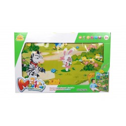 Covoras muzical de jucarie cu gradina zoologica - YQ2982