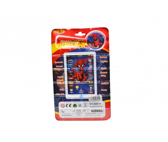 Tableta de jucarie cu Spiderman cu 15 functii touch - 5236 Tableta de jucarie cu Spiderman cu 15 functii touch - 5236