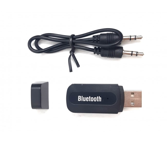 Receptor Bluetooth auto cu USB pentru masina - Conectare prin wireless la sistemul audio, boxa etc...