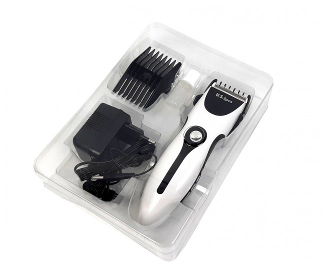 Masina de tuns caini de talie mica U.S. Lipos - Aparat reincarcabil de tuns animale 220V - 21029