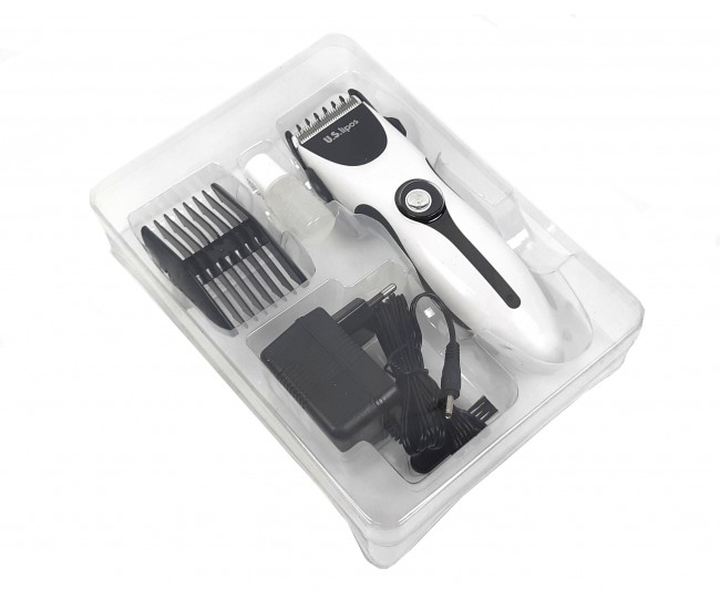 Masina de tuns caini de talie mica U.S. Lipos - Aparat reincarcabil de tuns animale 220V - 21029