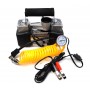Set compresor auto metalic, cu doi cilindri, si manometru,  12V (bricheta) - Camion, SUV 4x4, 85l/min, 68193