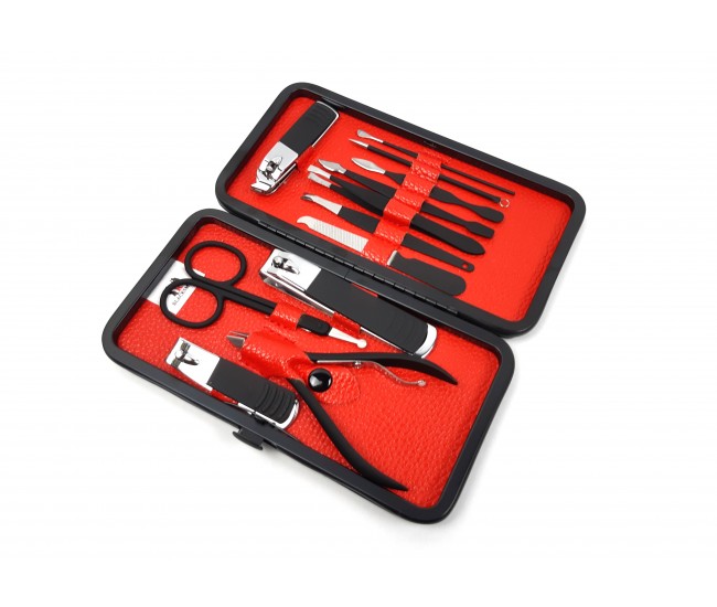 Oferta-Trusa profesionala manichiura BLACKSMITH Design 12 piese RBT-3013