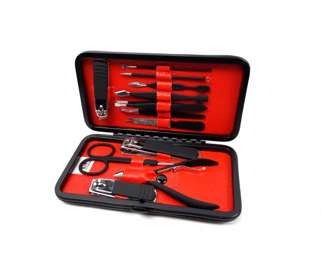 Oferta-Trusa profesionala manichiura BLACKSMITH Design 12 piese RBT-3013