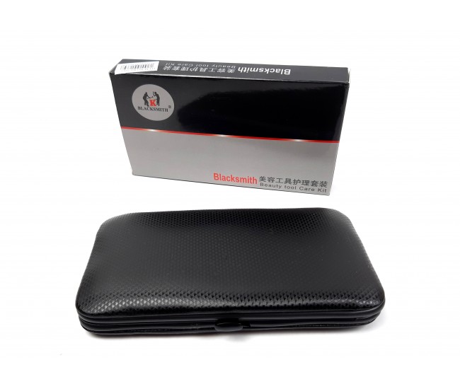 Oferta-Trusa profesionala manichiura BLACKSMITH Design 12 piese RBT-3013