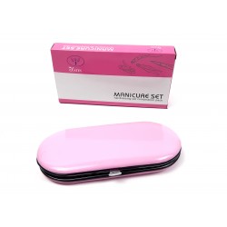 Oferta-Trusa profesionala manichiura Lila Rossa, 7 piese,model oval  RTM8P2