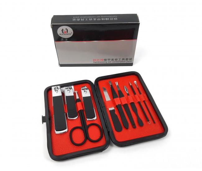 Oferta-Trusa profesionala manichiura BLACKSMITH Design 10 pieseRBT-3012