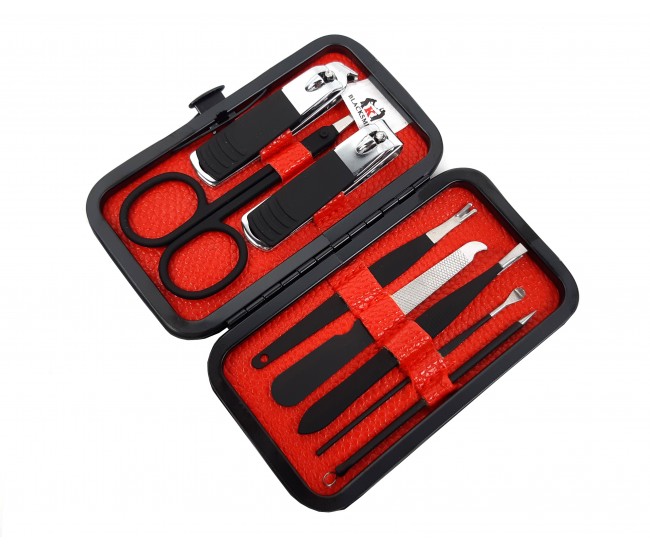 Oferta-Trusa profesionala manichiura BLACKSMITH Design 8 piese RBT-3011