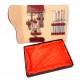 Trusa profesionala manichiura Lila Rossa, 11 piese, model rosu TM11P