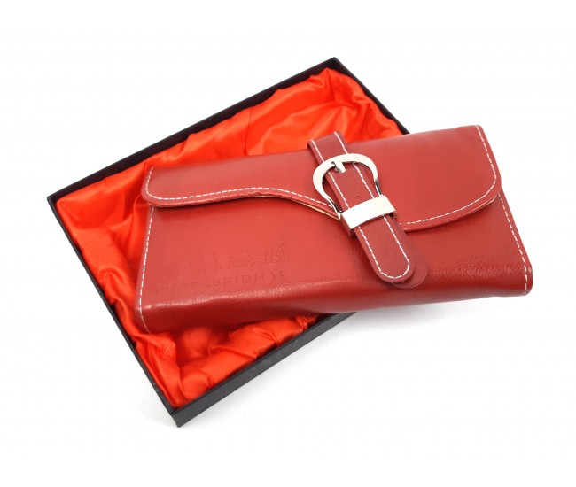 Oferta-Trusa profesionala manichiura Lila Rossa, 11 piese, model rosu RTM11P