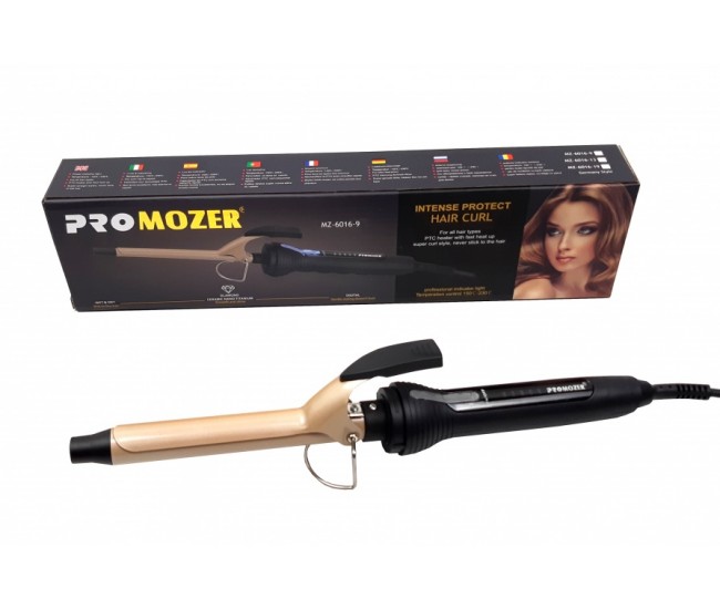 Ondulator Par Profesional Perfect Ceramic Bucle Afro 19mm, 35 W, 150-230 grade, negru MZ601619 Ondulator Par Profesional Perfect Ceramic Bucle Afro 19mm, 35 W, 150-230 grade, negru MZ601619