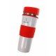 Cana termica, termos 380 ml - White & Red AURILE Thermal Mug