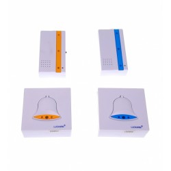 Sonerie pe baterii, cu buton Wireless, lumini si 30 melodii LUCKARM 691LB Sonerie pe baterii, cu buton Wireless, lumini si 30 melodii LUCKARM 691LB