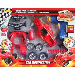 Set asamblat masinuta cu bormasina electrica, sunete si lumini - Jucarie creativa pentru copii Set asamblat masinuta cu bormasina electrica, sunete si lumini - Jucarie creativa pentru copii