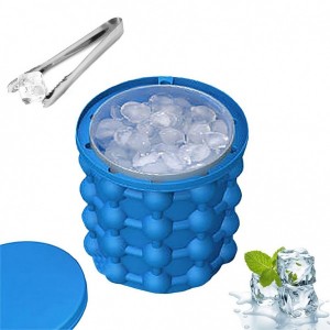 Frapiera gheata din silicon si forma pentru cuburi de gheata 2 in 1 - ICE139