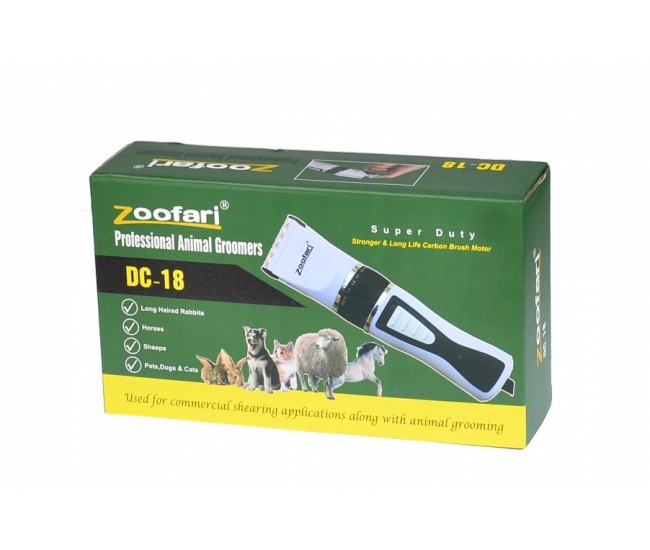 Masina de tuns caini cu cablu alimentare la priza 220V Zoofari DC18