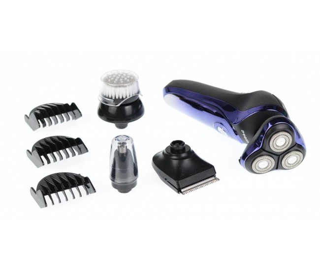 Produs resigilat Set aparat de ras Promozer MZ2026, lame ConfortCutBlade 4D, umed si uscat, Digital Display, accesoriu tuns, Negru