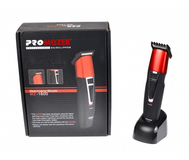 Masina de tuns barba si mustata ProMozer Contur cu stand pentru reincarcare - MZ1600