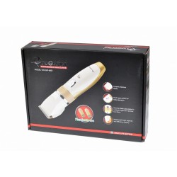 Masina profesionala de tuns - Lama cu invelis de titan si cutit ceramic, culisant - Gemei GM6001GOLD