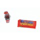 Set ceas pentru copii cu Spiderman + portofel, creioane, ascutitoare, rigla si guma - COCO8011604