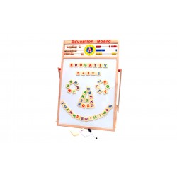 Tabla din lemn pentru desen (5in1) - calculator, numaratoare, ceas si tabla magnetica. Super atractiva! Tabla din lemn pentru desen (5in1) - calculator, numaratoare, ceas si tabla magnetica. Super atractiva!