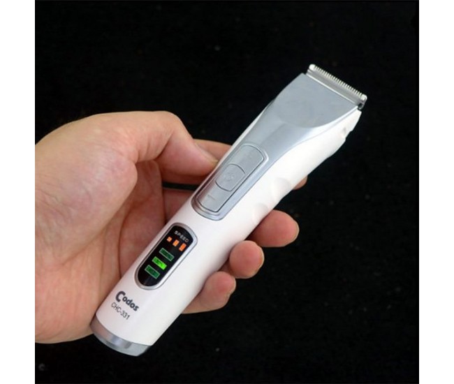 Masina de tuns mini pentru contur, barba si mustata, viteza reglabila, stand incarcare, CODOS COS-331 Masina de tuns mini pentru contur, barba si mustata, viteza reglabila, stand incarcare, CODOS COS-331