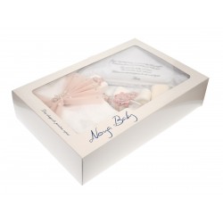 Trusou botez cu funda pentru fetite, set complet pentru biserica - TRROZ2