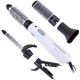Perie multifunctionala pentru coafat 8 in 1, 1200W, alb, Surker, HB845