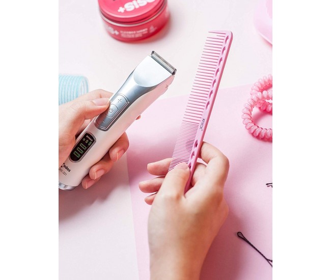 Masina de tuns mini pentru contur, barba si mustata, viteza reglabila, stand incarcare, CODOS COS-331 Masina de tuns mini pentru contur, barba si mustata, viteza reglabila, stand incarcare, CODOS COS-331