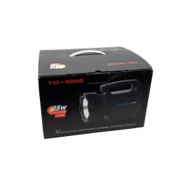 Lanterna profesionala cu acumulator Li-ion 15W TD6000 