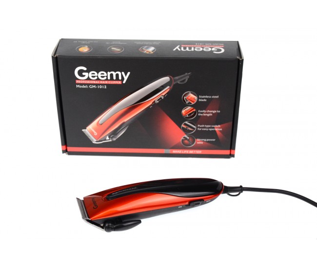 Masina profesionala de tuns cu cablu si accesorii, Geemy GM1012