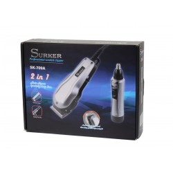 Masina profesionala de tuns, cu trimmer SURKER 2 in 1 - SK709A