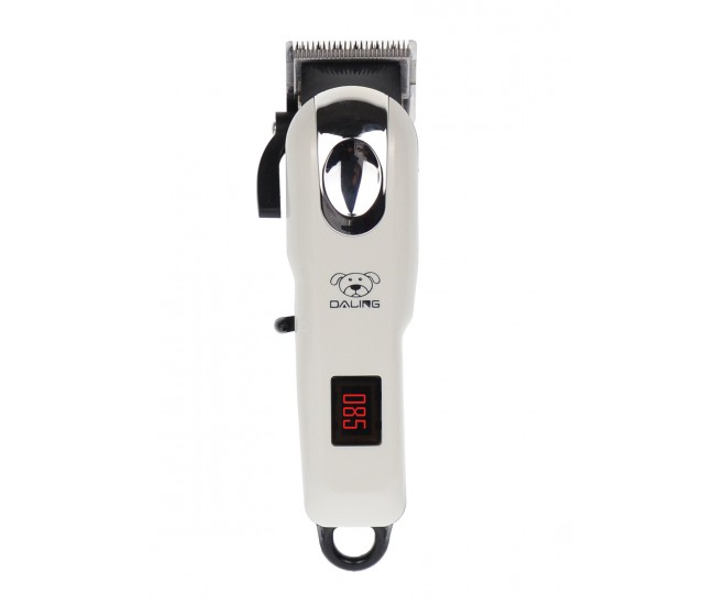 Masina de tuns caini, bichon, shi-tzu, etc, aparat profesional de tuns animale cu display, Daling 220V - 12W DLD77B