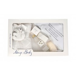 Trusou Botez alb pentru baieti si fete set complet pentru botez TRBABY2