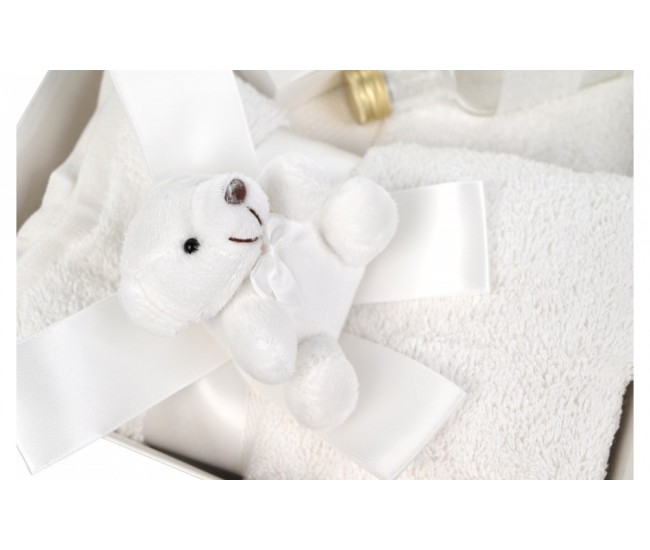 Trusou Botez alb pentru baieti si fete set complet pentru botez TRBABY2