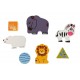 Cutie Inteligenta Din Lemn, cu animale salbatice, Intelligence Box -22200149