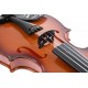 Vioara de jucarie maro cu 4 corzi, 43 de cm - 370