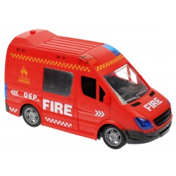 Masina pompieri, de jucarie, cu telecomanda, sunete si lumini - QS3002A2R