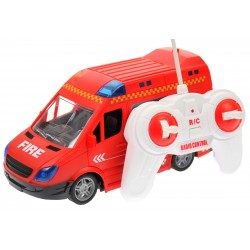 Masina pompieri, de jucarie, cu telecomanda, sunete si lumini - QS3002A2R